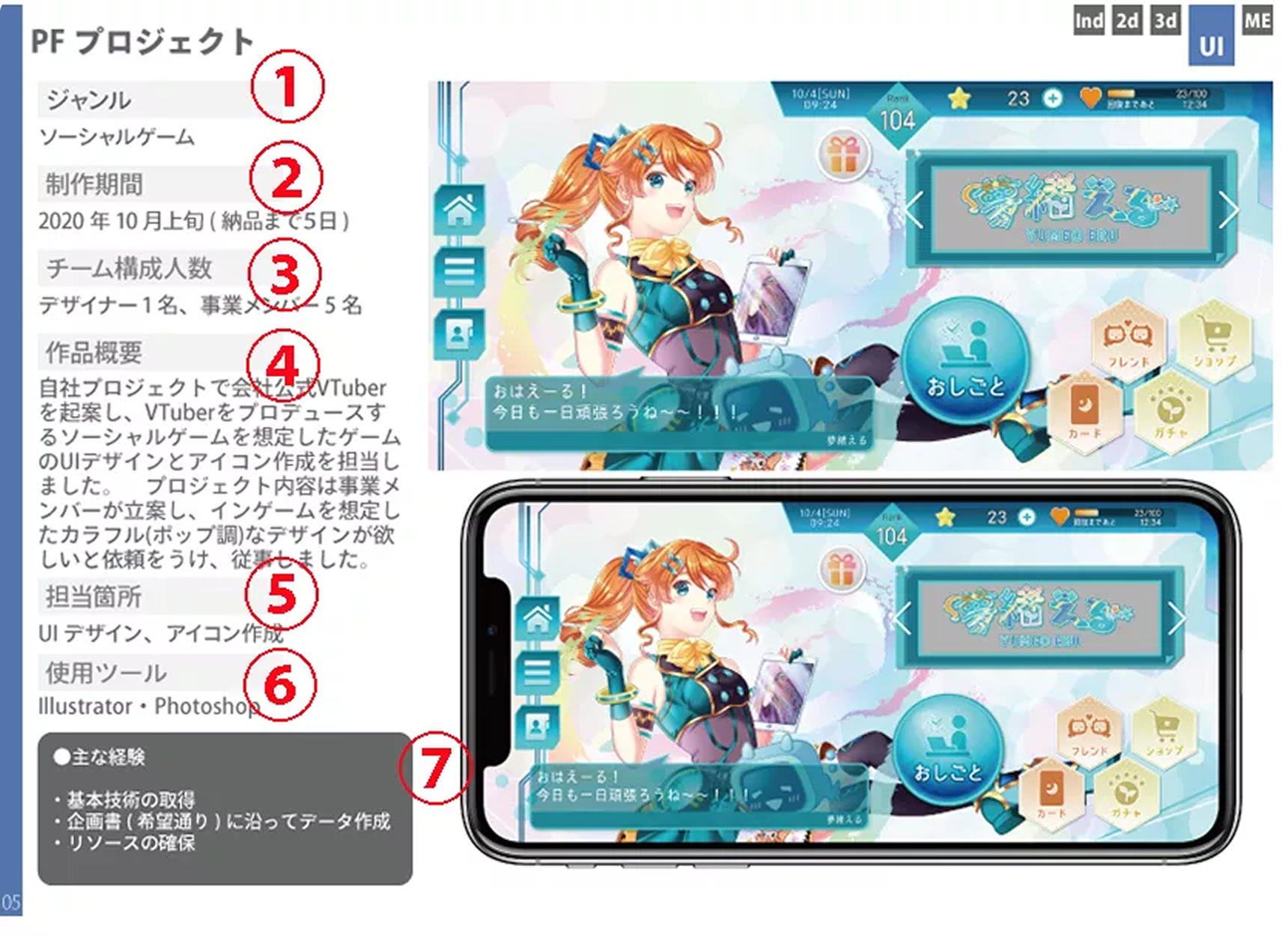 作品説明のイメージ