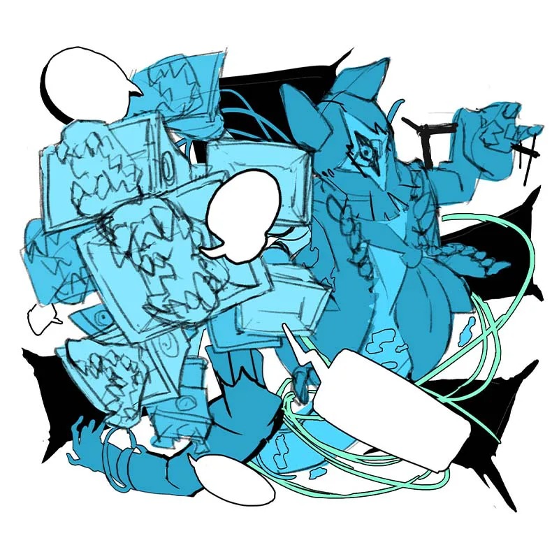 構図ラフ1