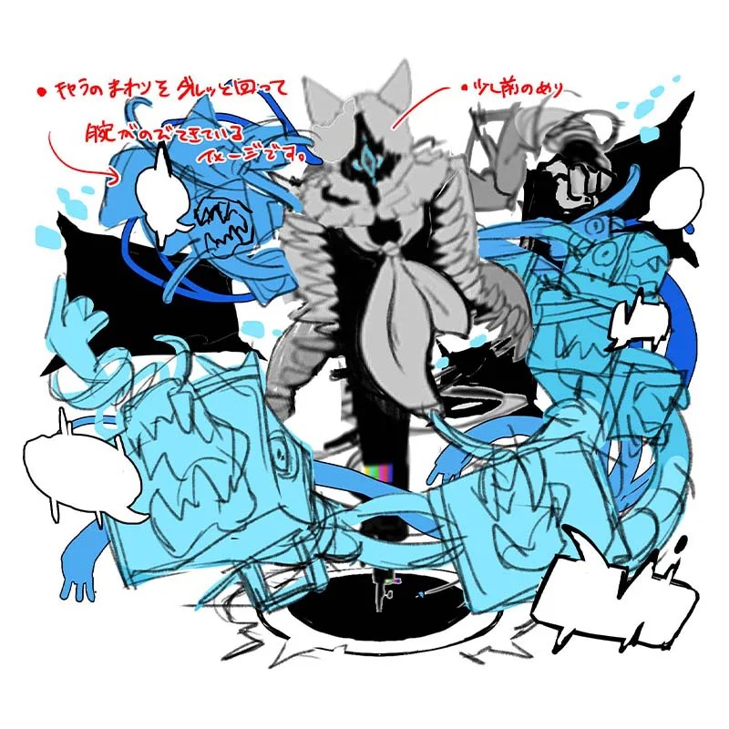 構図ラフ2