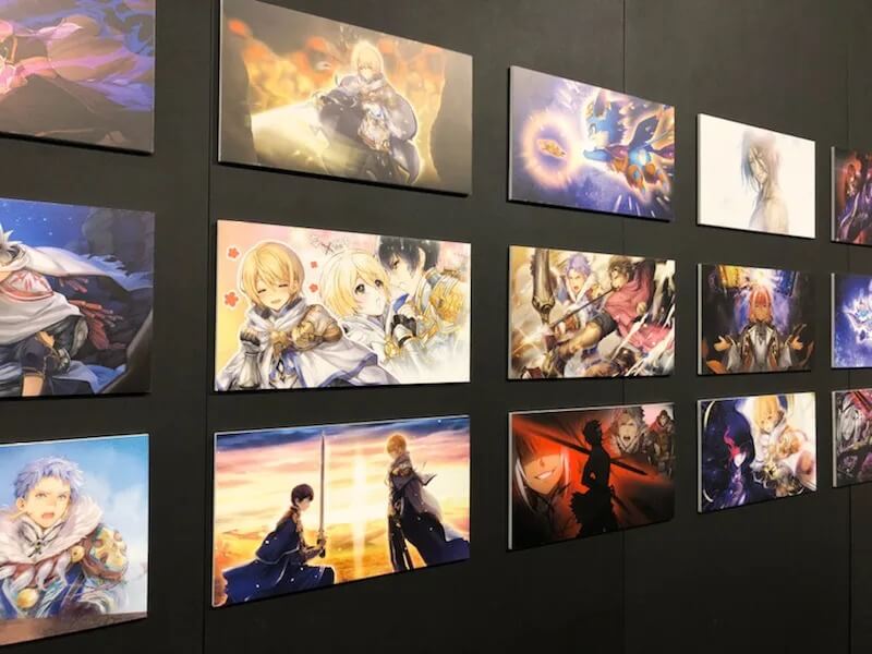 「オルタンシア・サーガ-蒼の騎士団-」展