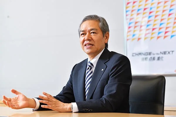 代表取締役社長 田口三昭氏